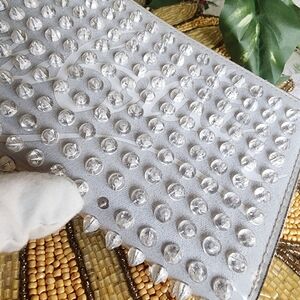 Authentic Christian Louboutin Studded Long Zippy Wallet